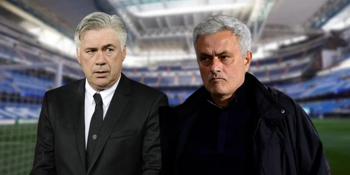 Dijo que Ancelotti era lo mejor para el Madrid, hoy la Roma sorprende a Mourinho