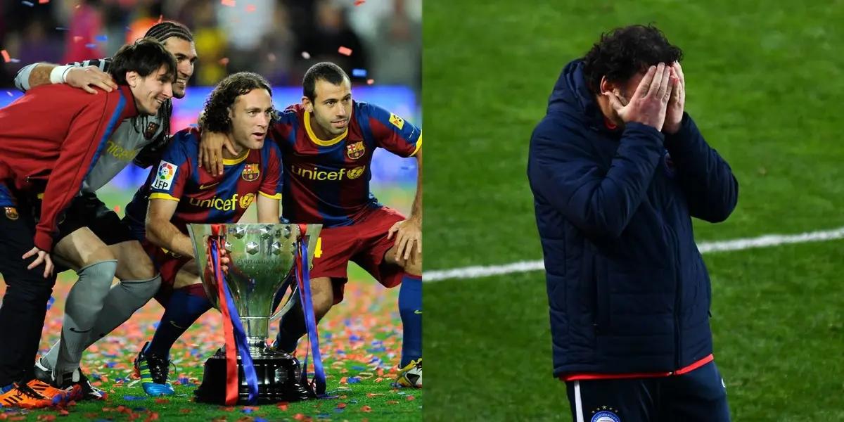 Disputó cuatro temporadas como culé y se marchó con 10 títulos en su espalda.