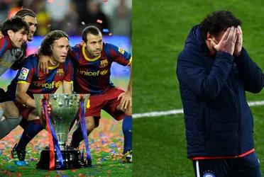 Disputó cuatro temporadas como culé y se marchó con 10 títulos en su espalda.