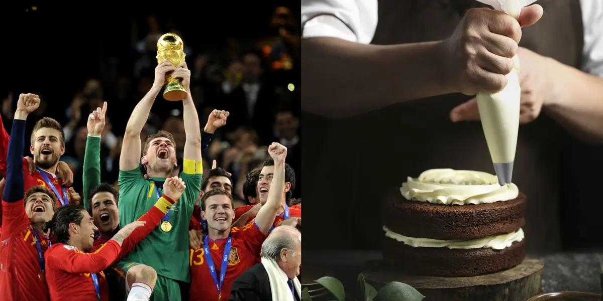 Disputó todos los minutos de la Copa del Mundo de Sudáfrica junto a Iker Casillas y Gerard Piqué.