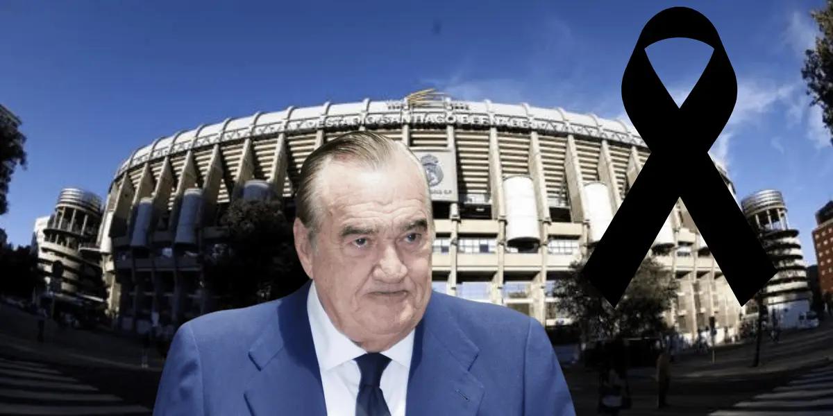 Dolor en Real Madrid por la muerte de uno de los dirigentes de trayectoria de la institución