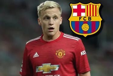 Donny van de Beek quiere salir del Manchester United y se ofreció al FC Barcelona, pero ya le dieron una respuesta contundente