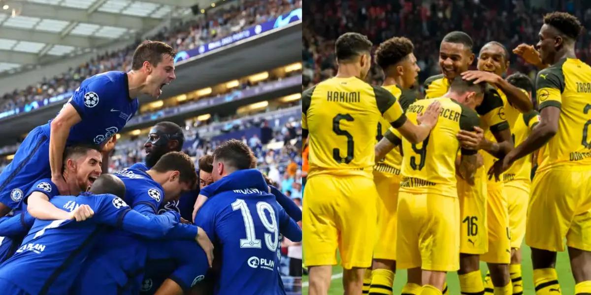 Dortmund y Chelsea se enfrentarán por primera vez en los Octavos de Final.