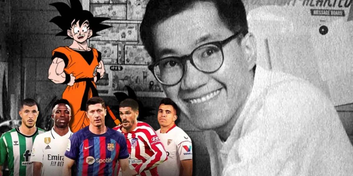 Dragon Ball y el fútbol español unidos, los homenajes que rindieron a Toriyama