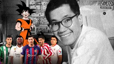 Dragon Ball y el fútbol español unidos, los homenajes que rindieron a Toriyama