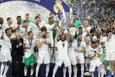 Durante el campeonato merengue en la ACB, un personaje del Rey de Europa fue captado por las cámaras y demostró su cariño por el club