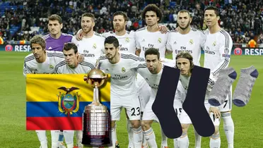 Ecuatoriano que enfrentó al Madrid y campeón de Libertadores, hoy vende medias