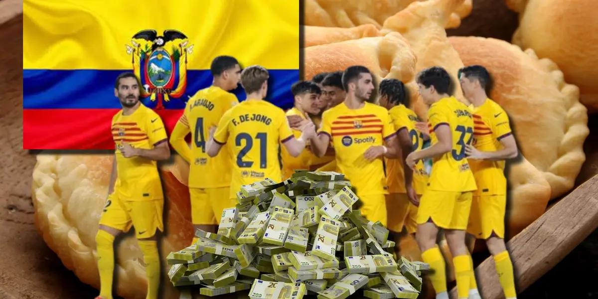 Ecuatoriano que vendía empanadas, Barça lo rechazó por 5 millones y hoy vale 45