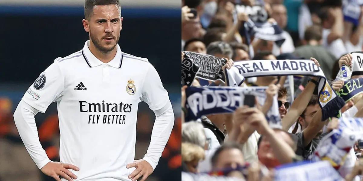 Eden Hazard podría salir del Real Madrid en el próximo mercado de pases.