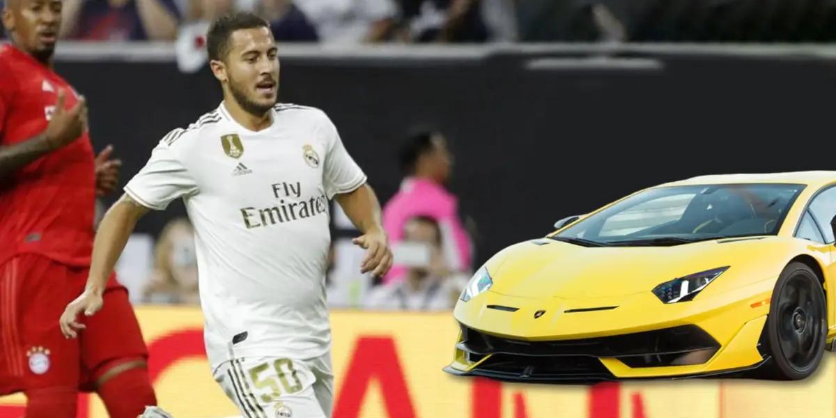 Eden Hazard no tiene minutos en Real Madrid pero no escatima en sus gustos y lujos personales