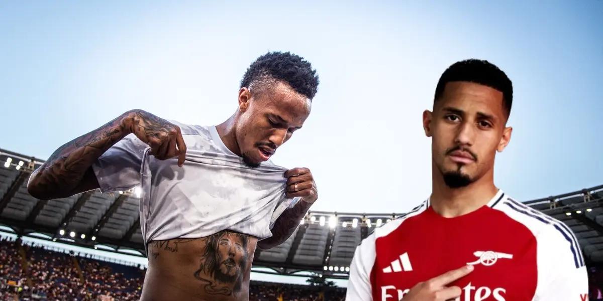 Éder Militao - William Saliba (Foto: Real Madrid)