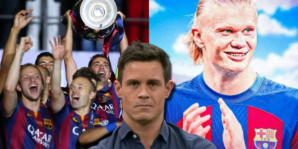 Edu Aguirre fue claro en lo que pretende hacer si es que el FC Barcelona da en el clavo y gana Champions, además que se trae a Erling Haalan