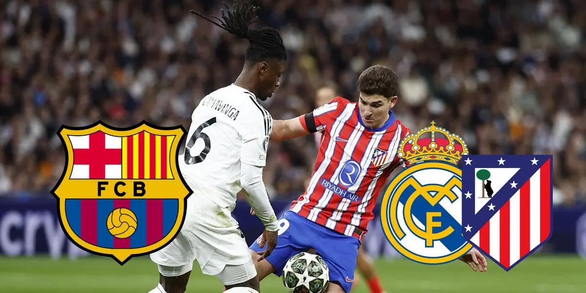 Eduardo Camavinga - Julián Álvarez (Foto: X)