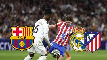 Eduardo Camavinga - Julián Álvarez (Foto: X)