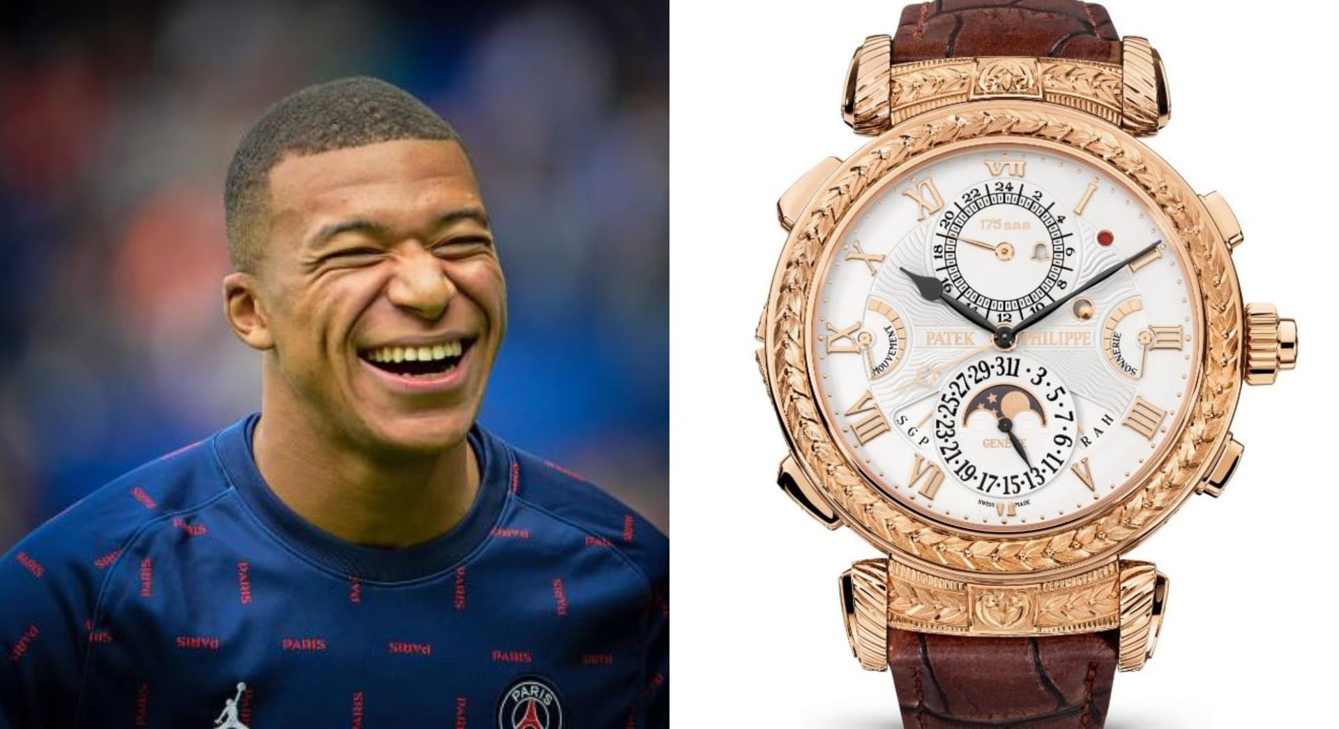 El actual salario de Kylian Mbappé, 50 millones de euros, le permitiría toda clase de lujos extravagantes. Relojes y joyería exclusivos, autos de colección y muchísimo más.