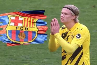 El agente italiano del goleador Erling Haaland no para de tirarle centros a las oficinas del Camp Nou. El representante del noruego afirmó que su futbolista puede esperar al Barcelona y le augura un buen futuro a los blaugranas.