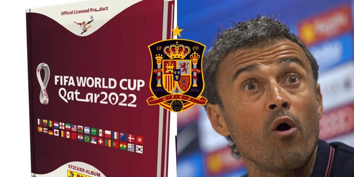 El álbum del Mundial de Qatar 2022 excluyó a una de las figuras de la Selección de España.