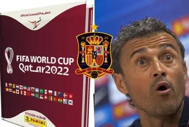 El álbum del Mundial de Qatar 2022 excluyó a una de las figuras de la Selección de España.