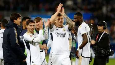 El alemán tuvo su despedida del Santiago Bernabéu.