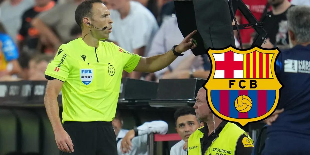 El árbitro anuló este gol por fuera de juego de otro jugador, cuando no interviene en la jugada