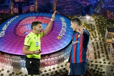 El árbitro tiene antecedentes bastantes particulares con los jugadores Blaugranas y ha encendido las alarmas en el equipo de Xavi
