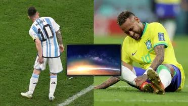 El argentino aprovecha el tiempo libre para disfrutar junto a su familia, muy diferente a la estrella brasilera.