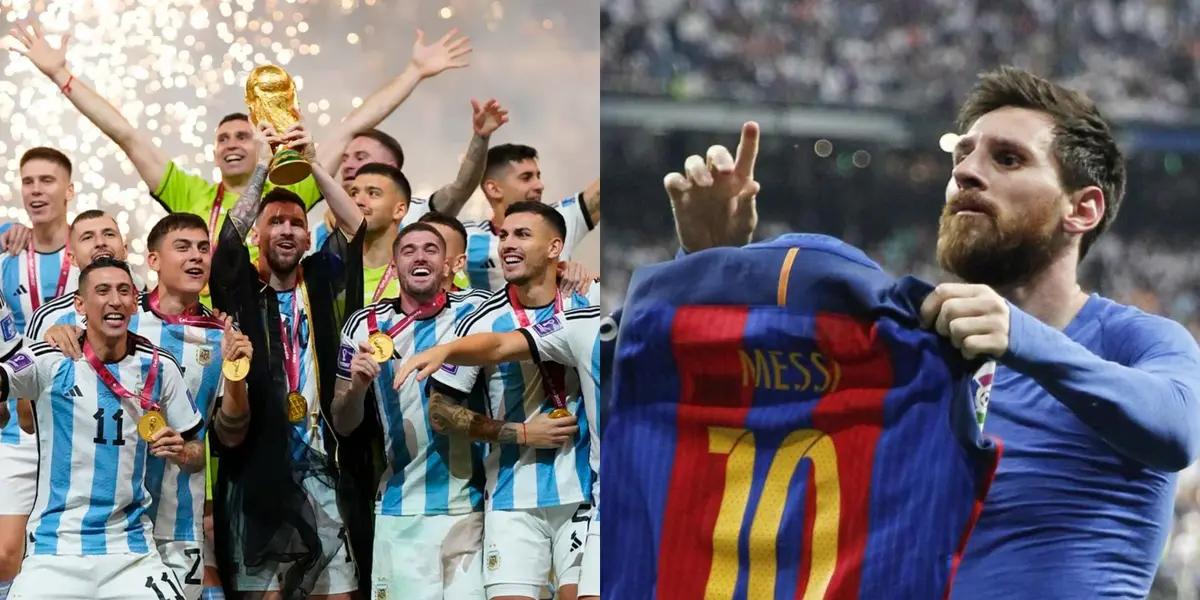 El argentino dio su punto de vista sobre el regreso de Leo a Cataluña.