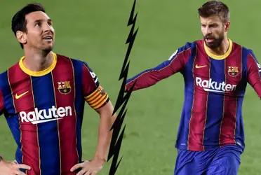 El argentino está muy decepcionado con el catalán, y su enfado no tiene visos de que se vaya a diluir tan fácilmente. Messi responsabiliza a Piqué de haber orquestado con Laporta su salida de Barcelona. Detalles de una relación que parece no tener retorno