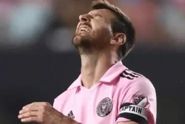 El argentino jugó varios minutos en la nueva derrota del Inter de Miami, que quedó eliminado en la MLS