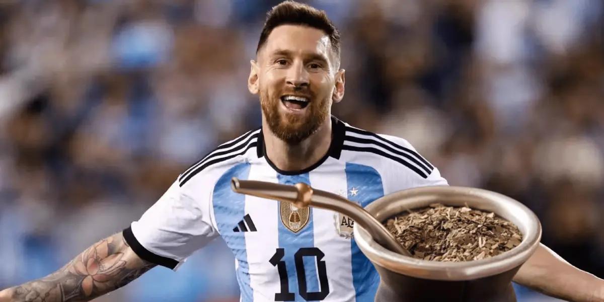 El argentino lo ha vuelto a hacer. Publicaron la foto que no puede faltar antes de un partido importante