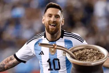 El argentino lo ha vuelto a hacer. Publicaron la foto que no puede faltar antes de un partido importante