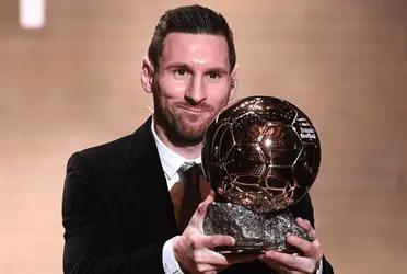 El argentino por primera vez en años no fue parte de la ceremonia al trofeo dorado.