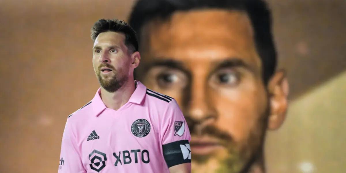 El argentino no pudo estar presente y el Inter de Miami jugó un impresentable partido