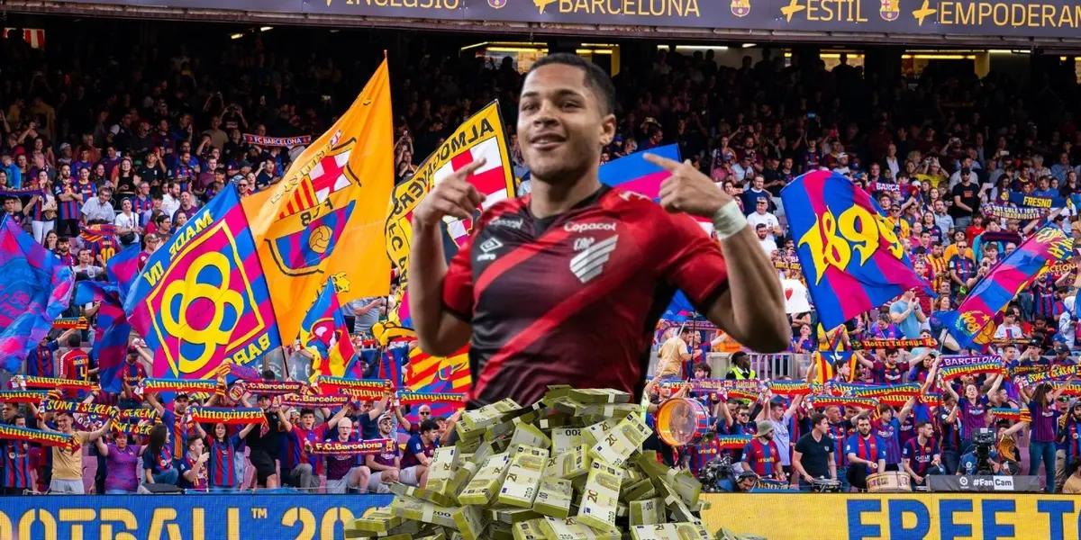 El ariete brasileño está pronto a llegar a la ciudad condal.