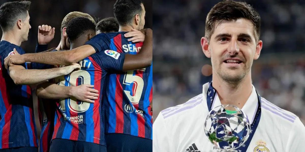 El arquero belga está brillando con atajadas increíbles cada partido.