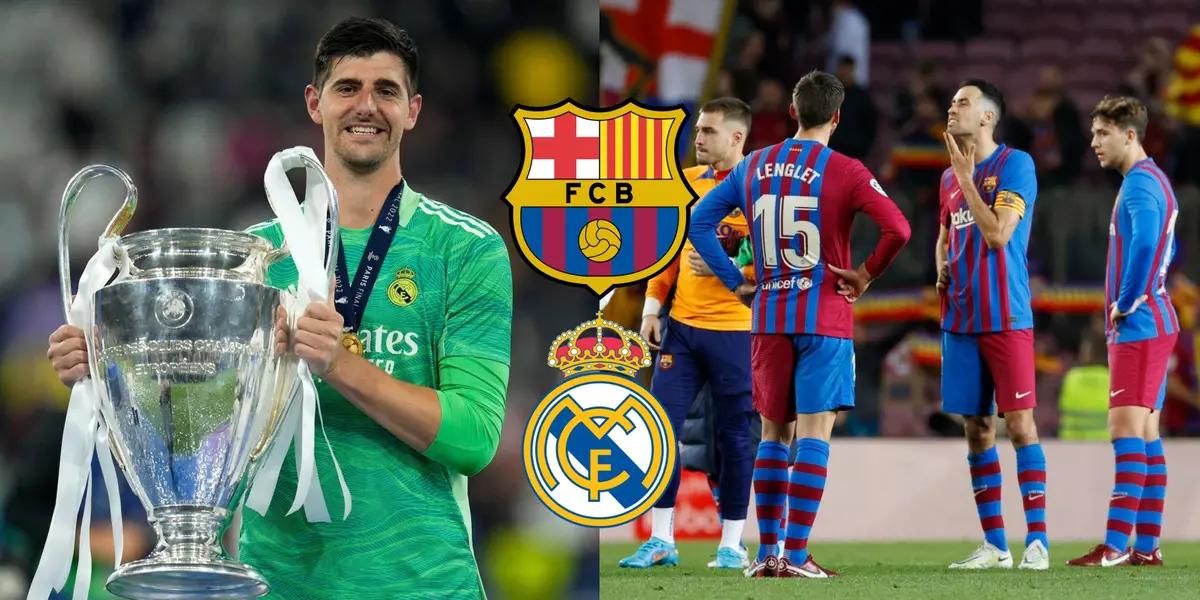 El arquero belga pudo ser culé pero finalmente se marchó con los blancos y forjó una historia llena de logros.