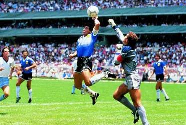 El arquero inglés nunca le perdonó el gol con la mano del Mundial de México 1986.