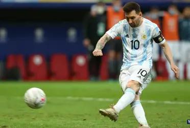 El astro argentino accedió a la final de la Copa América.