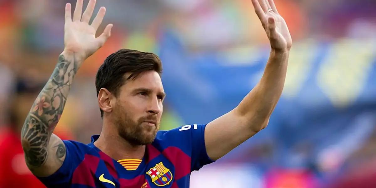 El astro argentino está presente en el club blaugrana a pesar de pertenecer al PSG.