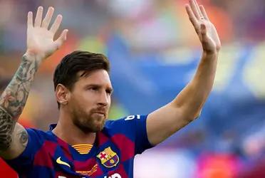 El astro argentino está presente en el club blaugrana a pesar de pertenecer al PSG.