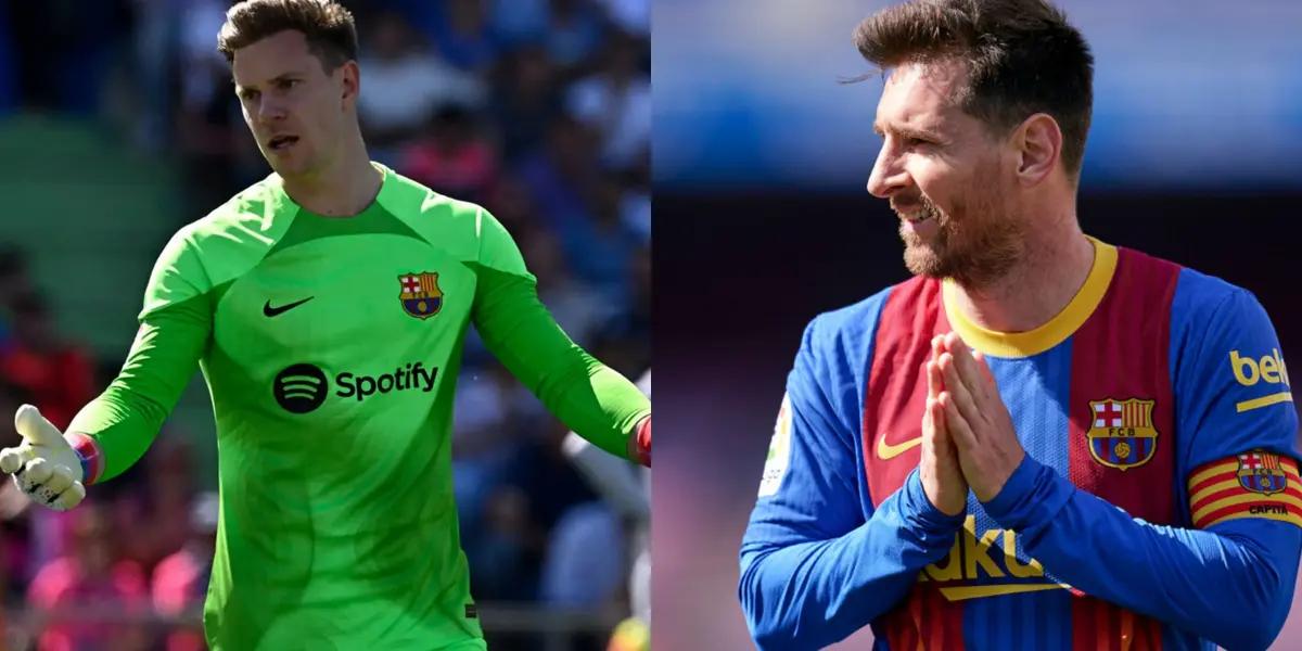 El astro argentino no estaba de acuerdo con la continuidad en el equipo culé.