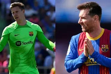 El astro argentino no estaba de acuerdo con la continuidad en el equipo culé.