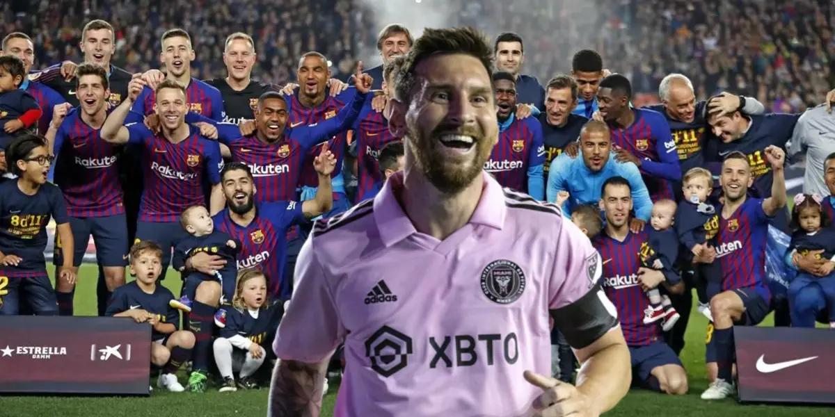 El astro argentino estuvo con él en el Barcelona, pero ahora podrían volver a estar juntos en la MLS.