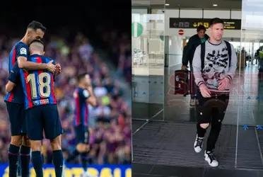 El astro argentino fue visto por la ciudad catalana este domingo.