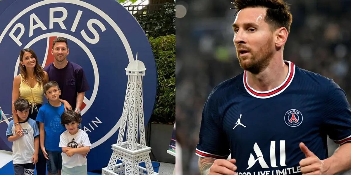 El astro argentino habló sobre lo que se había filtrado de su familia.