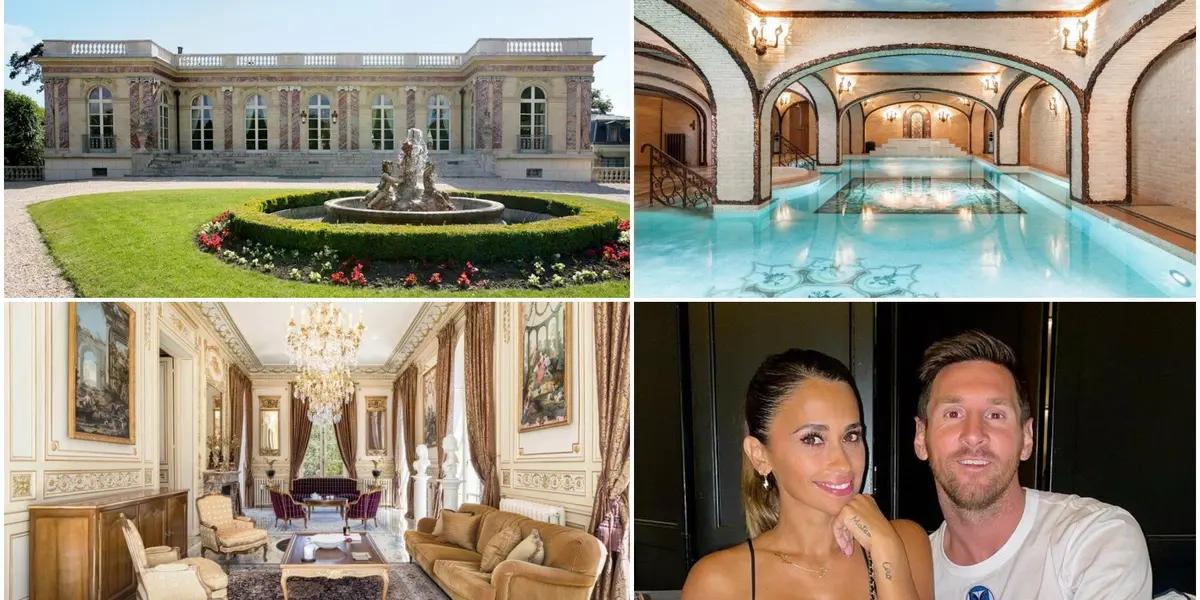 El astro argentino Messi y su mujer, Antonella Roccuzzo están en la búsqueda de un hogar para la familia del futbolista del PSG. En las afueras de París se toparon con un castillo que cumple sus expectativas. Detalles de una morada espectacular.