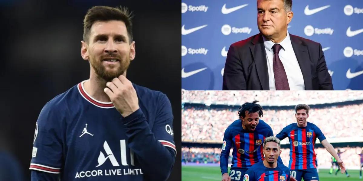 El astro argentino quiere a un futbolista en Barcelona como requisito para concretar su regreso.