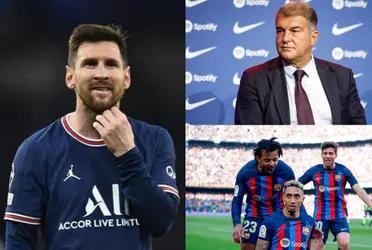 El astro argentino quiere a un futbolista en Barcelona como requisito para concretar su regreso.