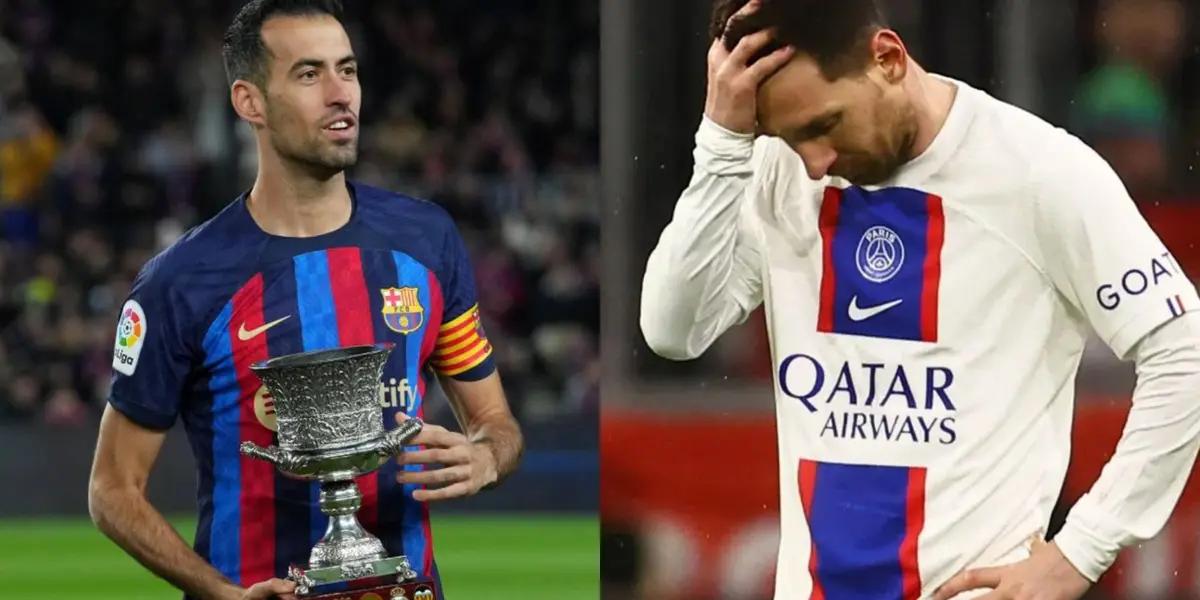 El astro argentino reaccionó al anuncio del español sobre su salida.