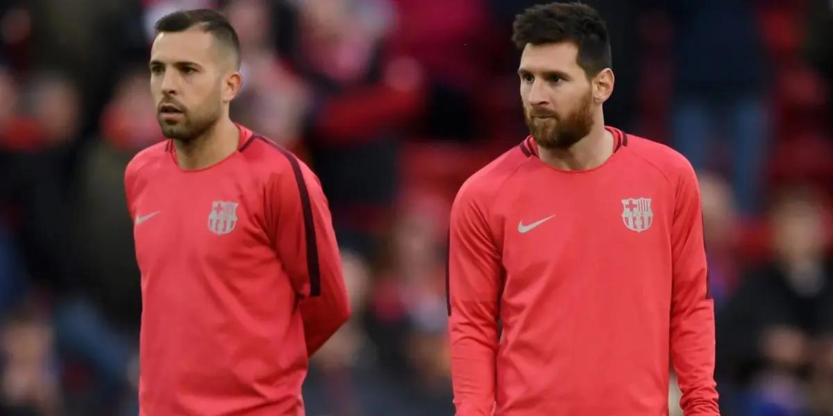 El astro argentino recibió la noticia de que su gran amigo dejará al Barça.